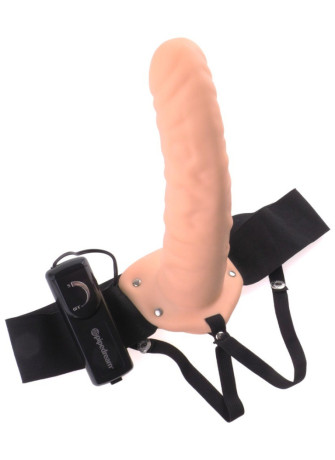Vibrating Hollow Strap-On